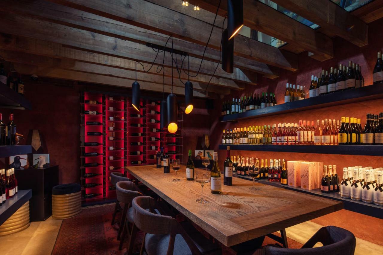 Sky Villa Boutique Hotel By Raw Africa Collection Plettenberg Bay Exteriér fotografie The bar at the restaurant