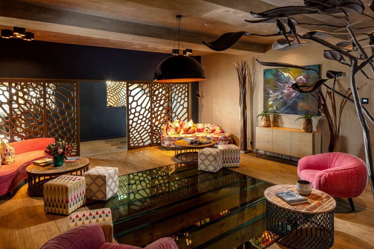 Sky Villa Boutique Hotel By Raw Africa Collection Plettenberg Bay Exteriér fotografie The interior of the restaurant